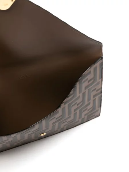 Geantă Fendi din piele maro
