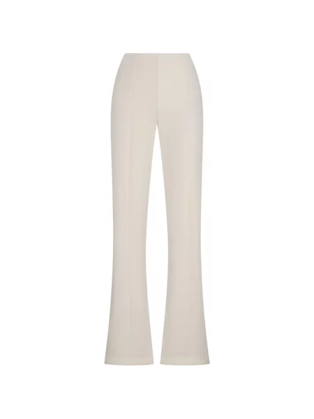 Pantaloni Blumarine evazate alb