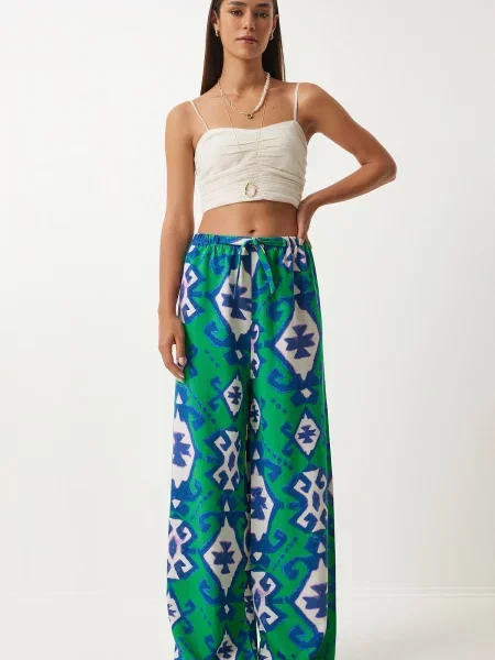 Pantaloni Happiness İstanbul alb