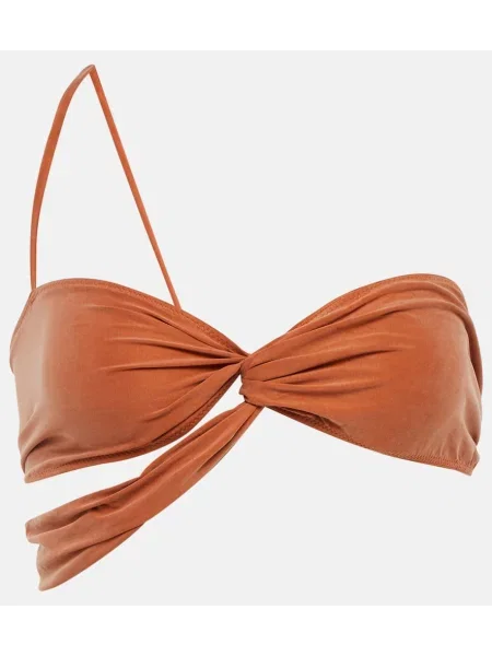 Sutien Jacquemus portocaliu