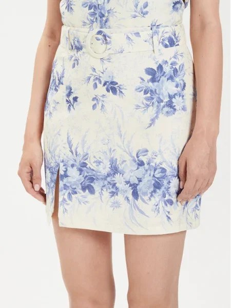 TWINSET Fustă tip creion Écru