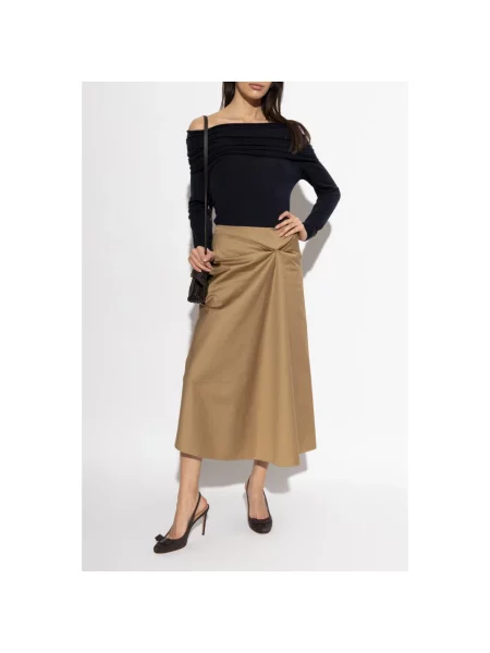 Top Max Mara z kaszmiru niebieski