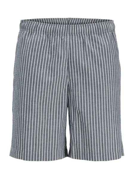 JJ Rebel Pantaloni JREBHAVEN bleumarin alb