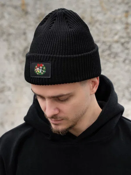 Шапка Without черная