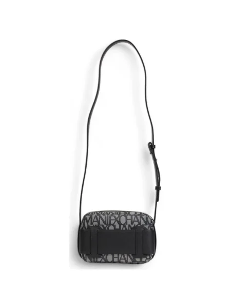 ARMANI EXCHANGE Taška cez rameno / čierna sivá