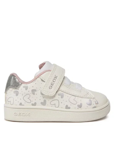 Sneakersy Geox białe