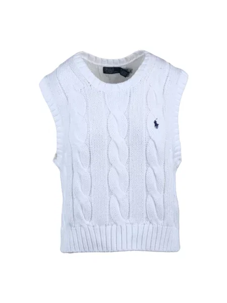Sweter Polo Ralph Lauren biały