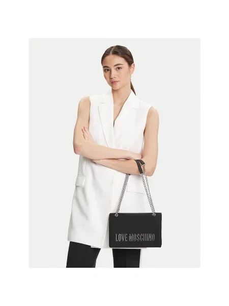 Geantă LOVE MOSCHINO negru