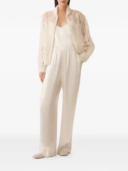 Pantaloni Fabiana Filippi din satin