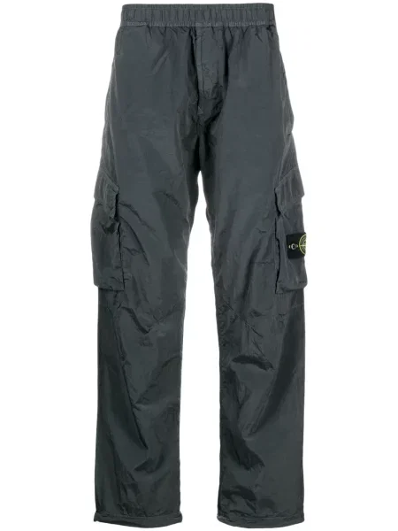 Cargo kalhoty Stone Island s kamínky šedé