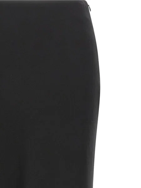 Fusta maxi Alessandra Rich din crep negru