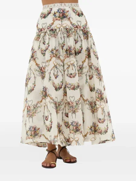 Fustă Camilla cu model floral cu imagine