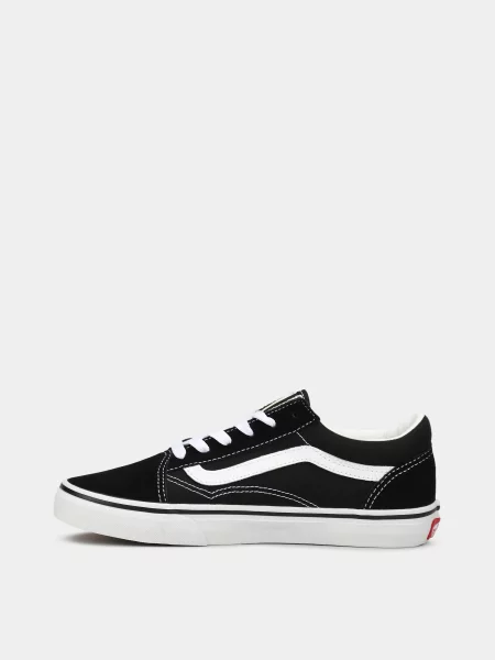 Дитячі Кеди низькі Vans OLD SKOOL білий/чорний замша/текстиль білі