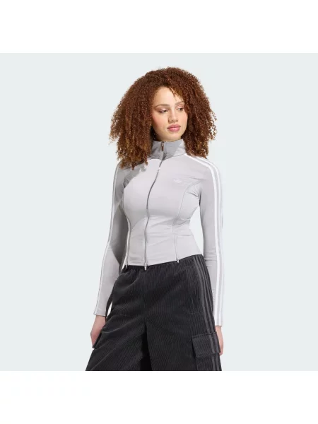 TRIČKO S DLOUHÝM RUKÁVEM A ADIDAS X MIA MARQUEZ šedé