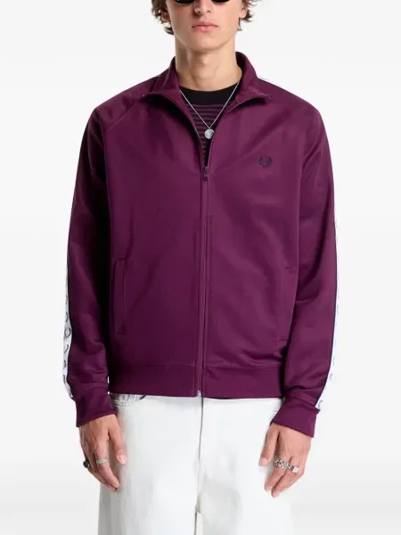 Geacă bomber Fred Perry cu autograf violet