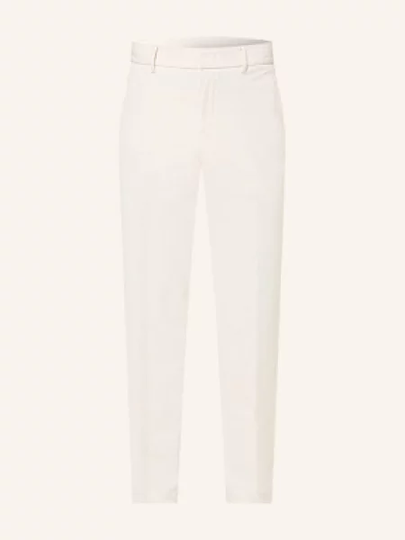 Boss Oblekové Kalhoty Genius Extra Slim Fit open white bílé