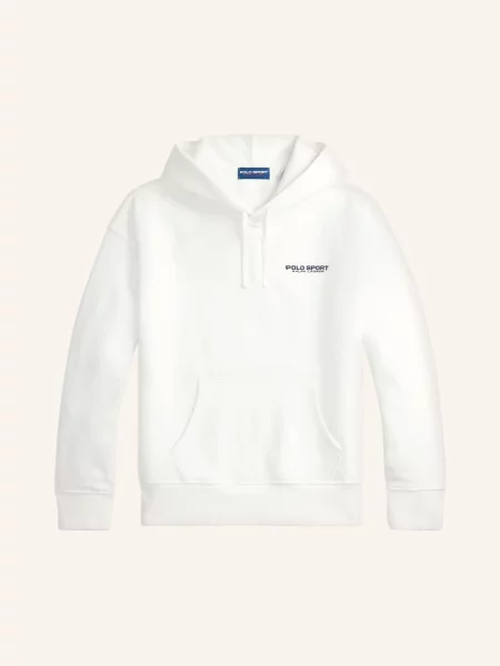 Polo Sport Bluza Z Kapturem weiss biała