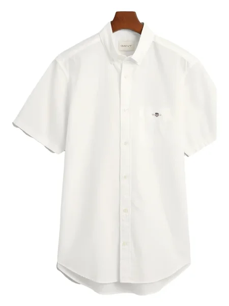 Cămașă Gant scurtă alb