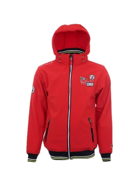 Geacă Vent Du Cap softshell roșu