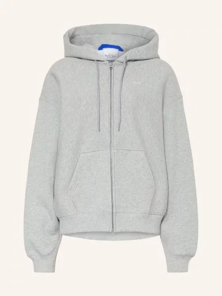 Nike Oversized Mikina Studio světle šedá