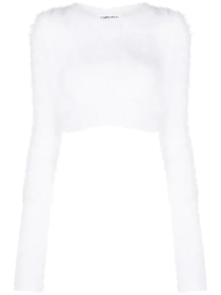 Cropp pulover Ambush tricotate alb