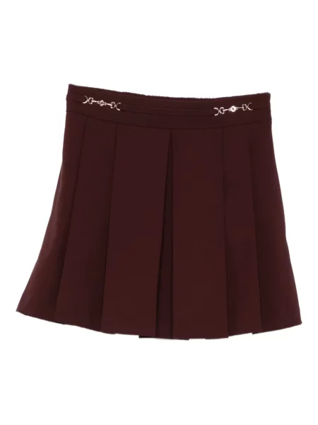 Fusta plisata Maje plisată roșu