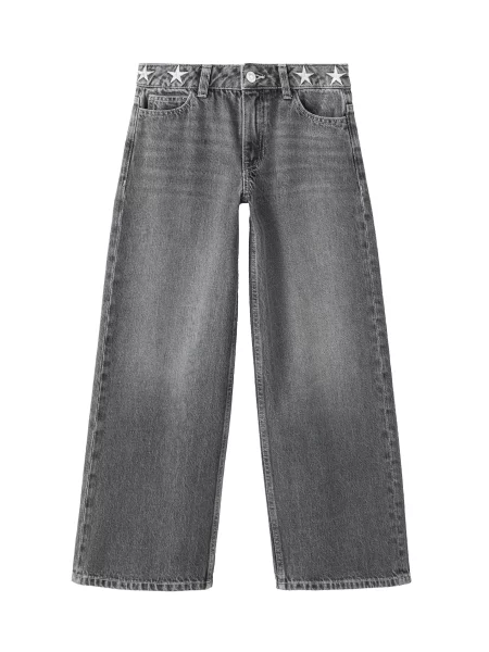 MANGO KIDS Jeans denim gri