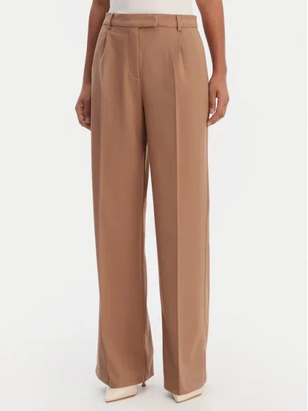 Morgan Pantaloni palazzo Wide Leg maro