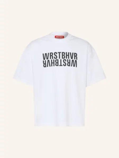 Wrstbhvr Tričko Rasmus v2 / černá bílá
