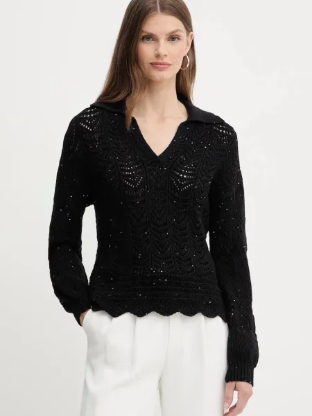 Fracomina pulover călduros negru