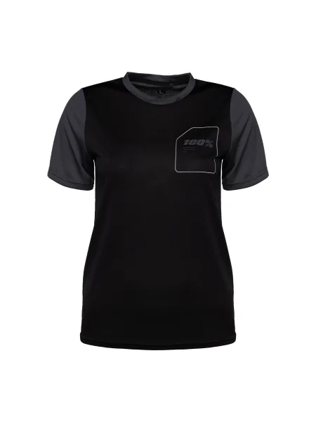Tricou pentru copii Ridecamp Youth Jersey SS negru