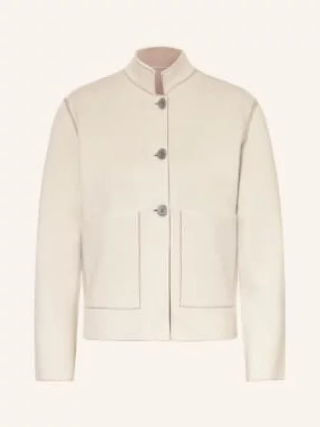 Lunaria Cashmere Kašmírová Bunda krémová