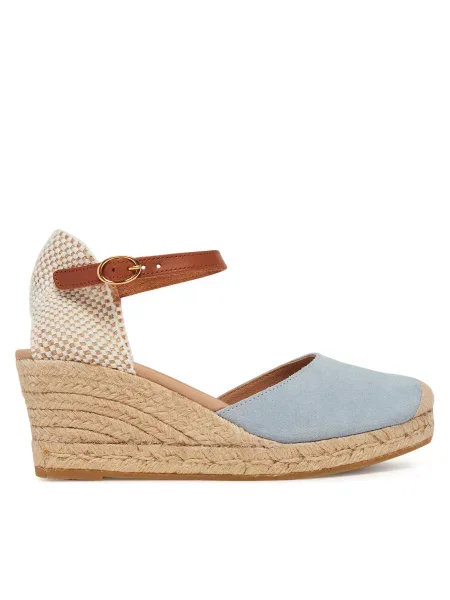 Espadrile Genuins Carina Velour modra