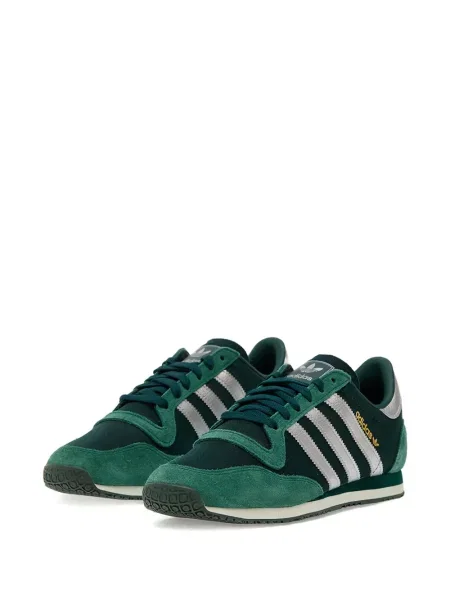 Sneakerși Adidas plasă cu dungi verde