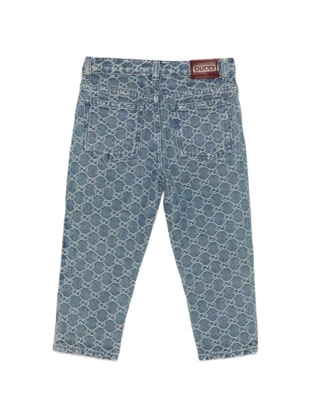 Jeansy dziecięce Gucci niebieskie