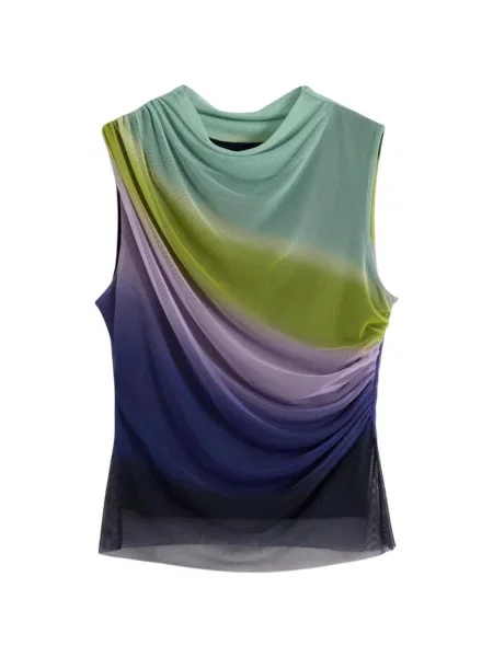 Tricou Desigual violet