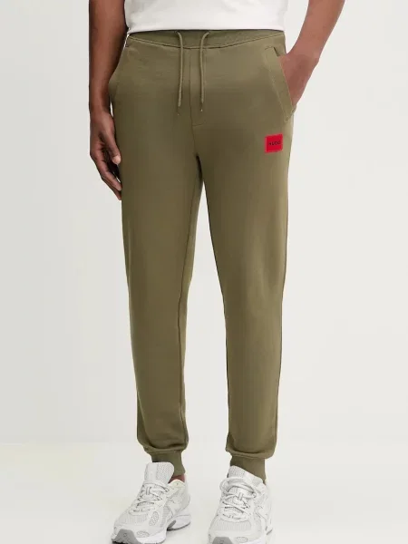 Спортивні штани HUGO меланж чорний