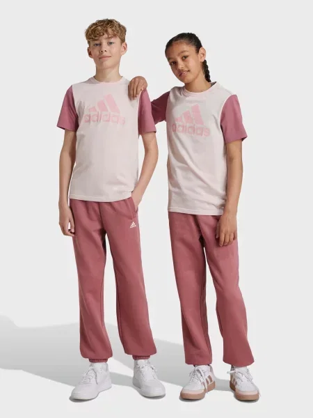 Дитячі Спортивні штани adidas ESSENTIALS FEEL COZY малиновий