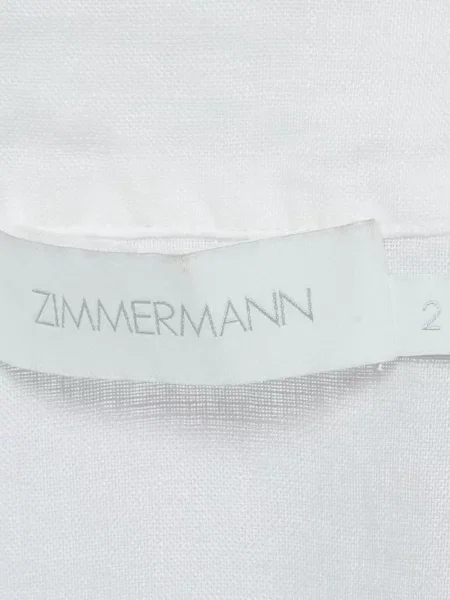 Rochie mini Zimmermann din dantelă alb