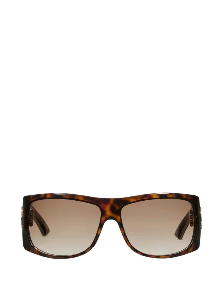 Ochelari de soare Gucci Eyewear cu autograf maro