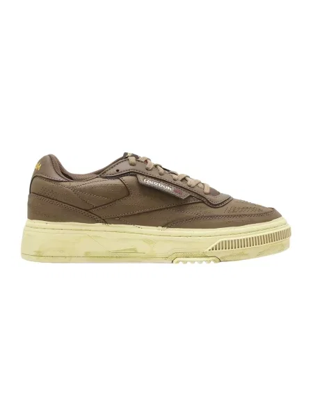 Sneakersy Reebok skórzane brązowe
