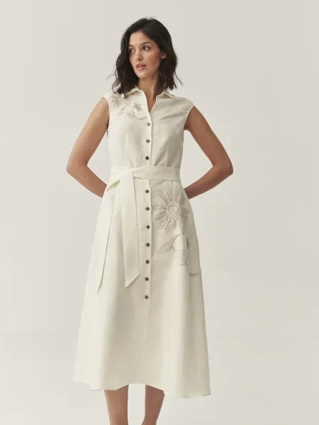 TATUUM Rochie Ronna / crem bej