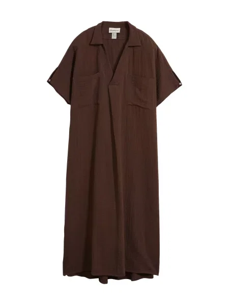 Bonprix Rochie tip bluză maro