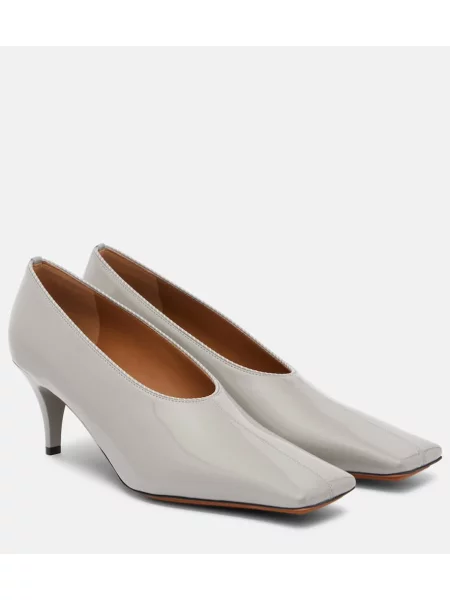 Pantofi cu toc Stella Mccartney gri