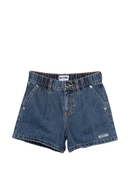 Szorty dziecięce Moschino niebieskie