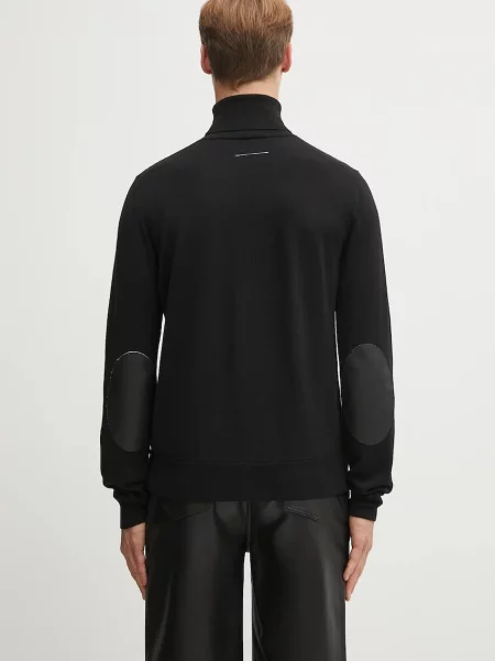 Vlněný svetr Maison Margiela černý