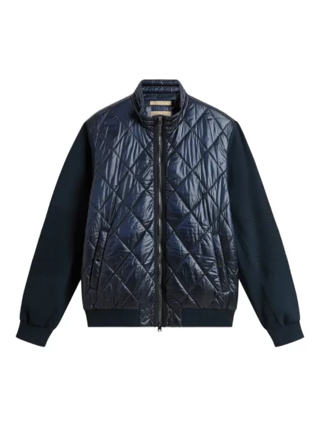 Geacă Woolrich tricotate albastru