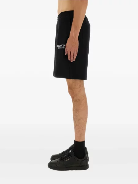 Pantaloni scurți Helmut Lang negru