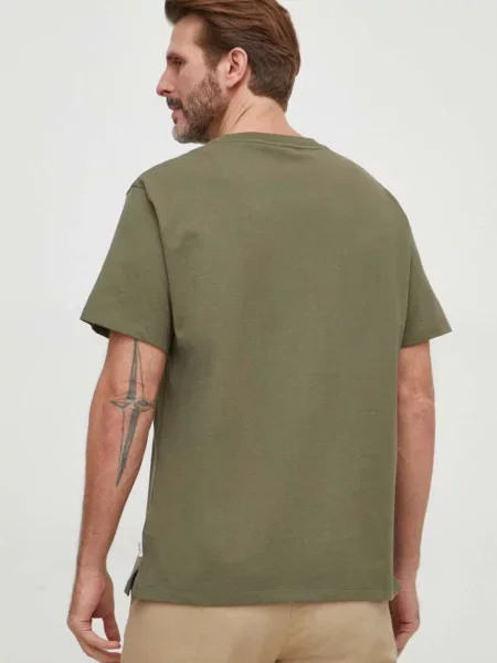 Pepe Jeans póló férfi nyomott mintás zöld