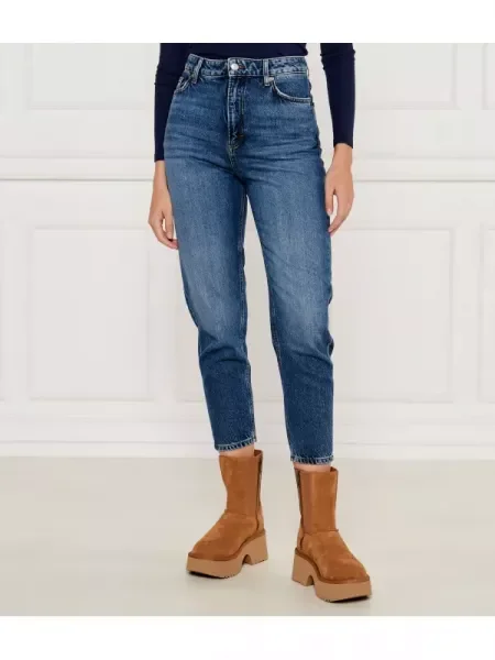 BOSS ORANGE Blugi C_RUTH HR | Mom Fit portocaliu